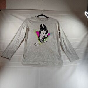Licensed Selena Quintanilla graphic long-sleeve tee